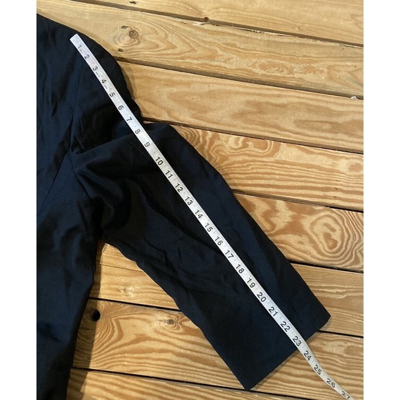 Calvin Klein Button Front Suit Jacket Size 50 Short Men’s Black - Picture 9 of 9